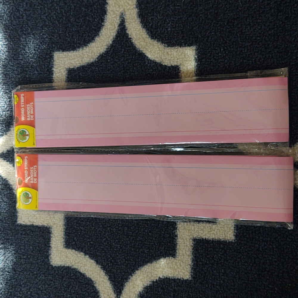 Teaching Tree Word Strips - 2 Packs - NWT